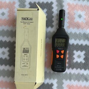 NWT TACKLIFE EMF Tester with Digital Display